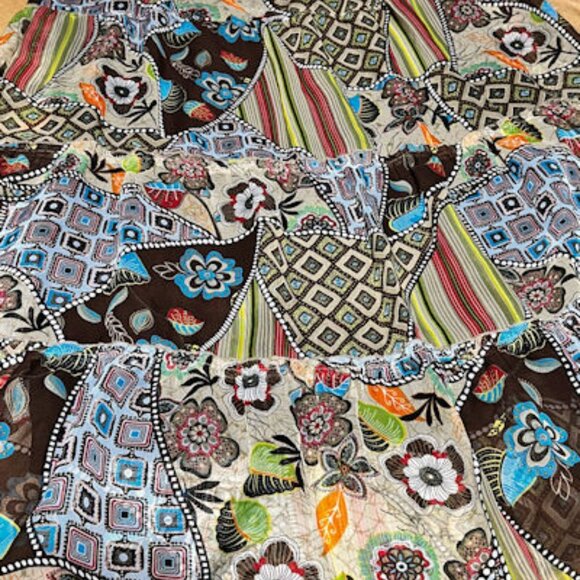 Studio 1940 Patchwork Skirt, Maxi Skirt, Size XL - Picture 4 of 5